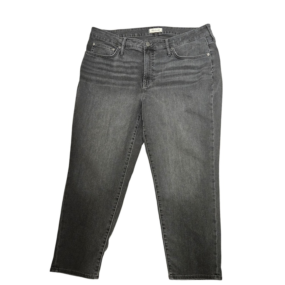 Madewell Jeans Womens 18W Black The Perfect Vintage Jean High Rise Stretch